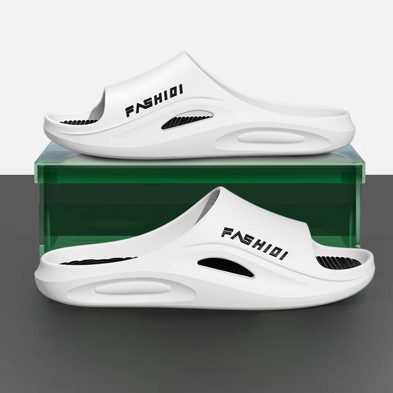 

Мужские тапочки 2024 года с противоскользящей мягкой подошвой и дезодорирующим эффектом для дома и улицы 42-43 (Fits size 41-42)