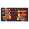 Screwdrivers Sets VDE Phillips Screwdriver Set (pH) + 6-piece Slot - Gedore Red