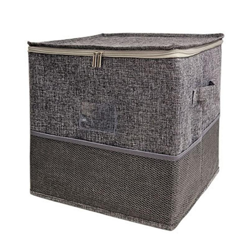 Playroom Toy Storage Bin With Play Mat and Side Handles, Fabric Basket for Kids Daily Pickup Bedroom Storage and Indoor Use Each Day