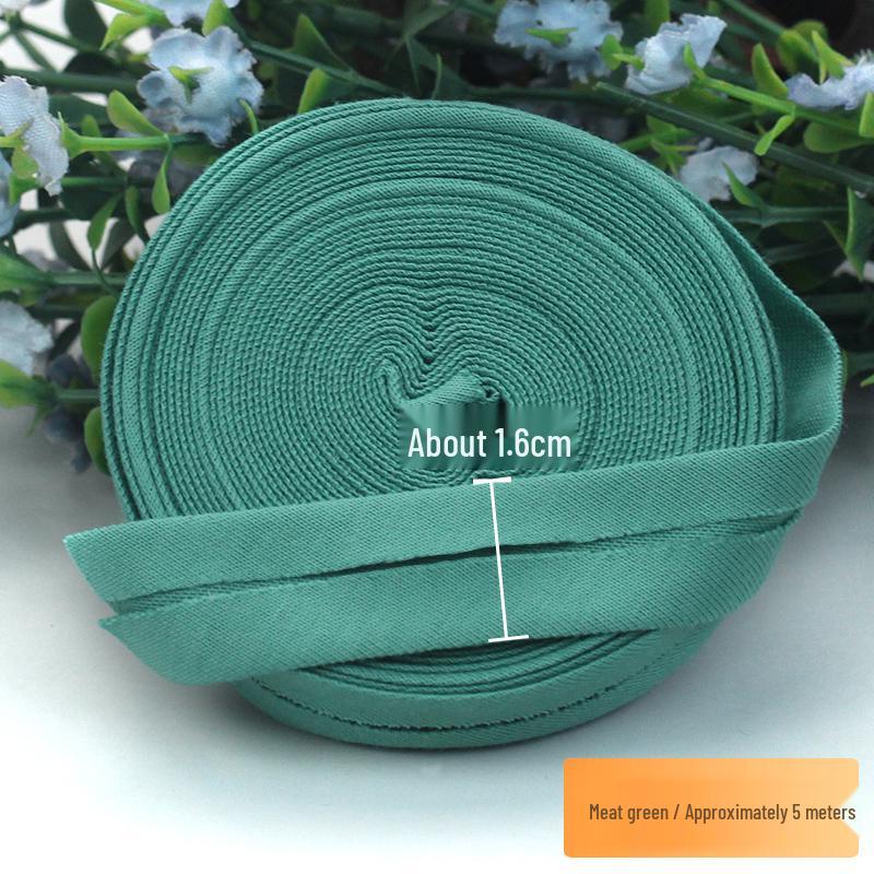 Elastic Cotton Knit Piping Tape for Baby Clothes and No-Iron Decoration