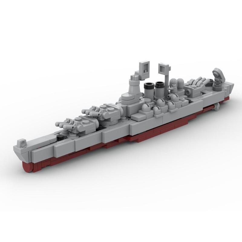 US Navy Battleship North Carolina Model - MOC-120946