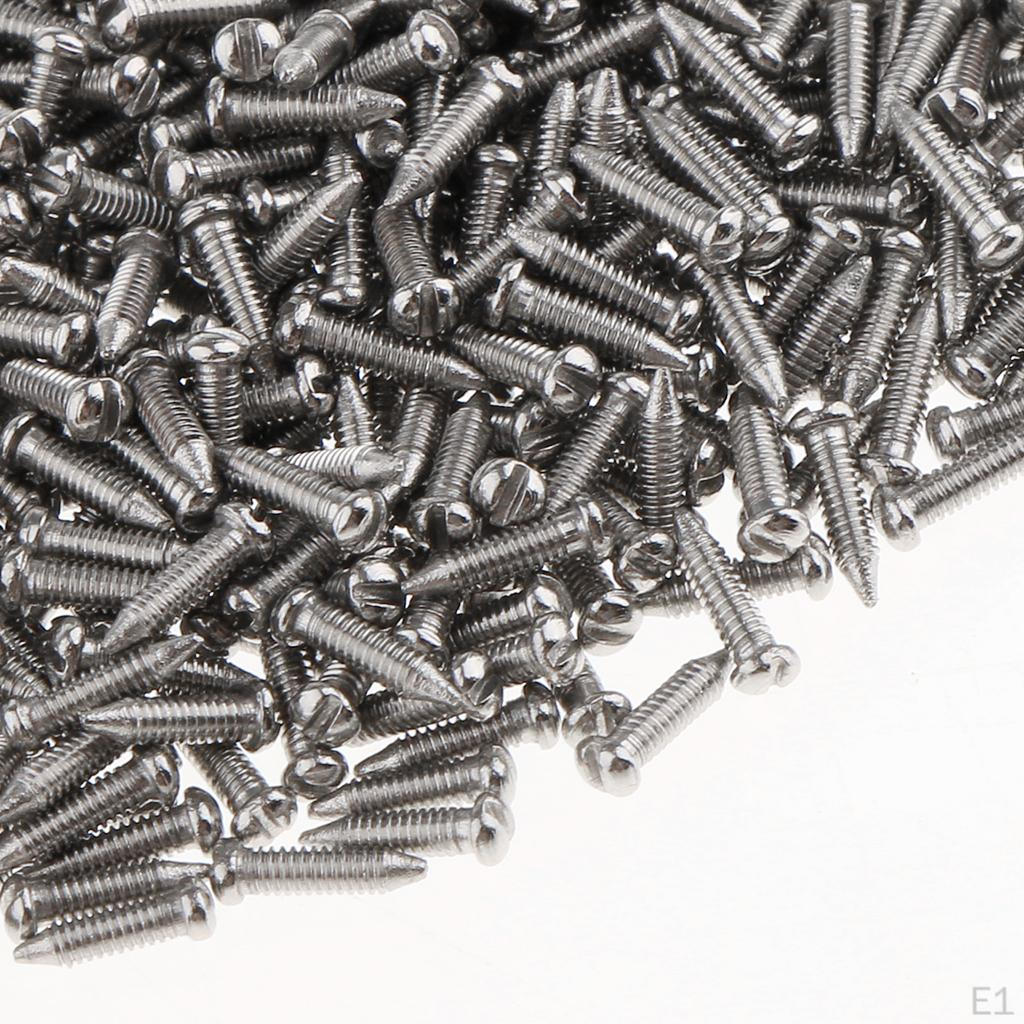 1000 Pieces Stainless Steel Professional Frameless Glasses Screw Repair Kit Optical Tool Tiny