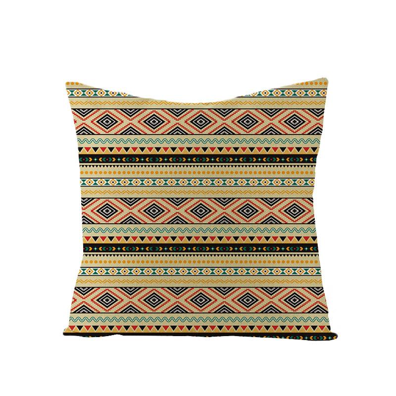Bohemian Mandala Style Polyester Pillowcase Square Sofa Pillowcase Home