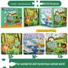 Portable Magnetic Puzzle Book for Early Childhood Education