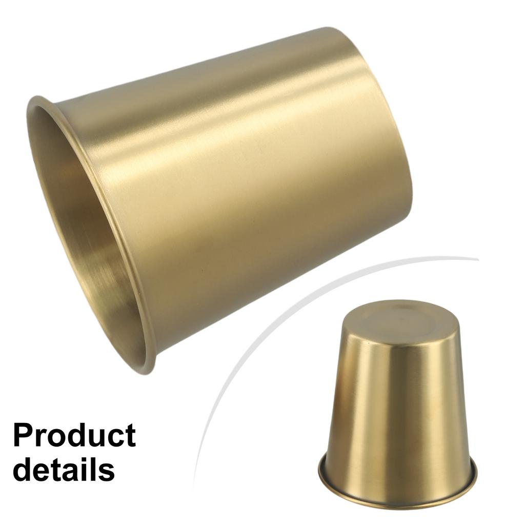 Ájurvéda Voda Hrnek Měděný Tumbler Pro Zdraví Meditaci Jógu Hladký Povrch