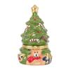 Xmas Tree Jewelry Box Ceramic Trinket Treasure Case Candy Box Organizer Innovative Ornament Home Room Desktop Decor