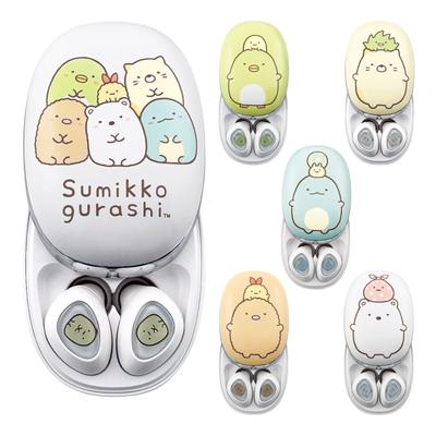 Tama Electronics Industry Sumikkogurashi Auricolari Completamente Senza Fili Bluetooth Nakayoshi con Microfono Chiamate Fino a 5 ore di Riproduzione Musicale 3