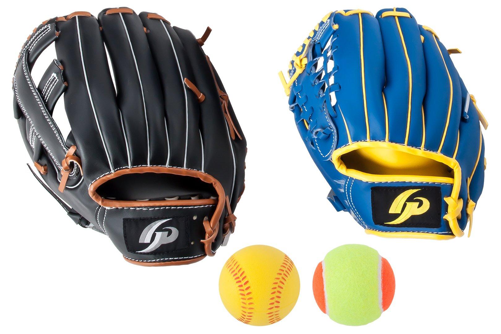 

GP Catch Glove Set with Magic Catch Tennis and Baseball Balls Child 36424 (GP) Parent-Child (Adult - Left-Handed Throw, - Left-Handed Throw)