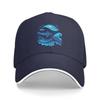 Blue Ocean Whale New Summer Fashion Duck Tongue Cap Men's And Women's Adjustable Caps Outdoor Travel Leisure Baseball Hat