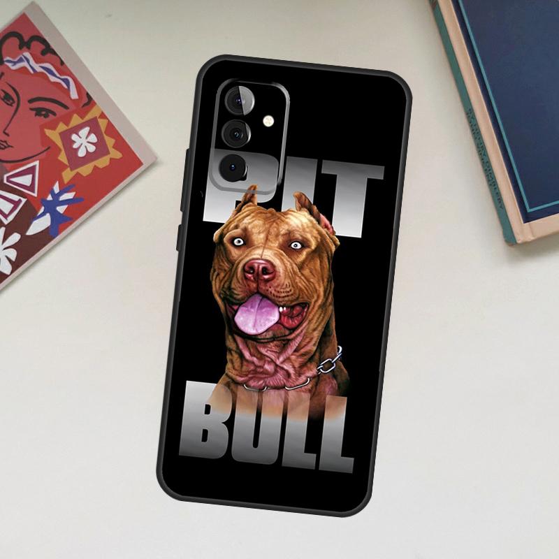 Pit Bull Lovely Dog Pitbull Case For Samsung Galaxy A34 A54 A14 A56 A52 A53 A16 A26 A36 A55 A35 A15 A32 A12 A33 A13 A17