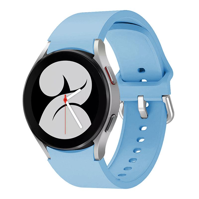 Silicone band For Samsung Galaxy Watch 7/6/5/4 44mm 40mm Bracelet correa Galaxy Watch6 classic 5 pro 45mm 47mm 20mm watch Straps