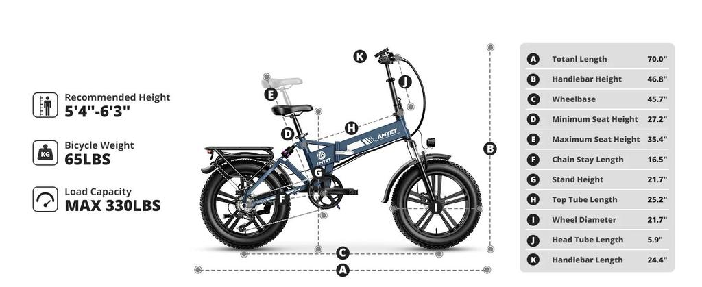 E20 Commuter E Bike 1000W15Ah Battery 50km Range Electric Bicycle Foldable and Lightweight Suitable Urban Travel Electric Bike