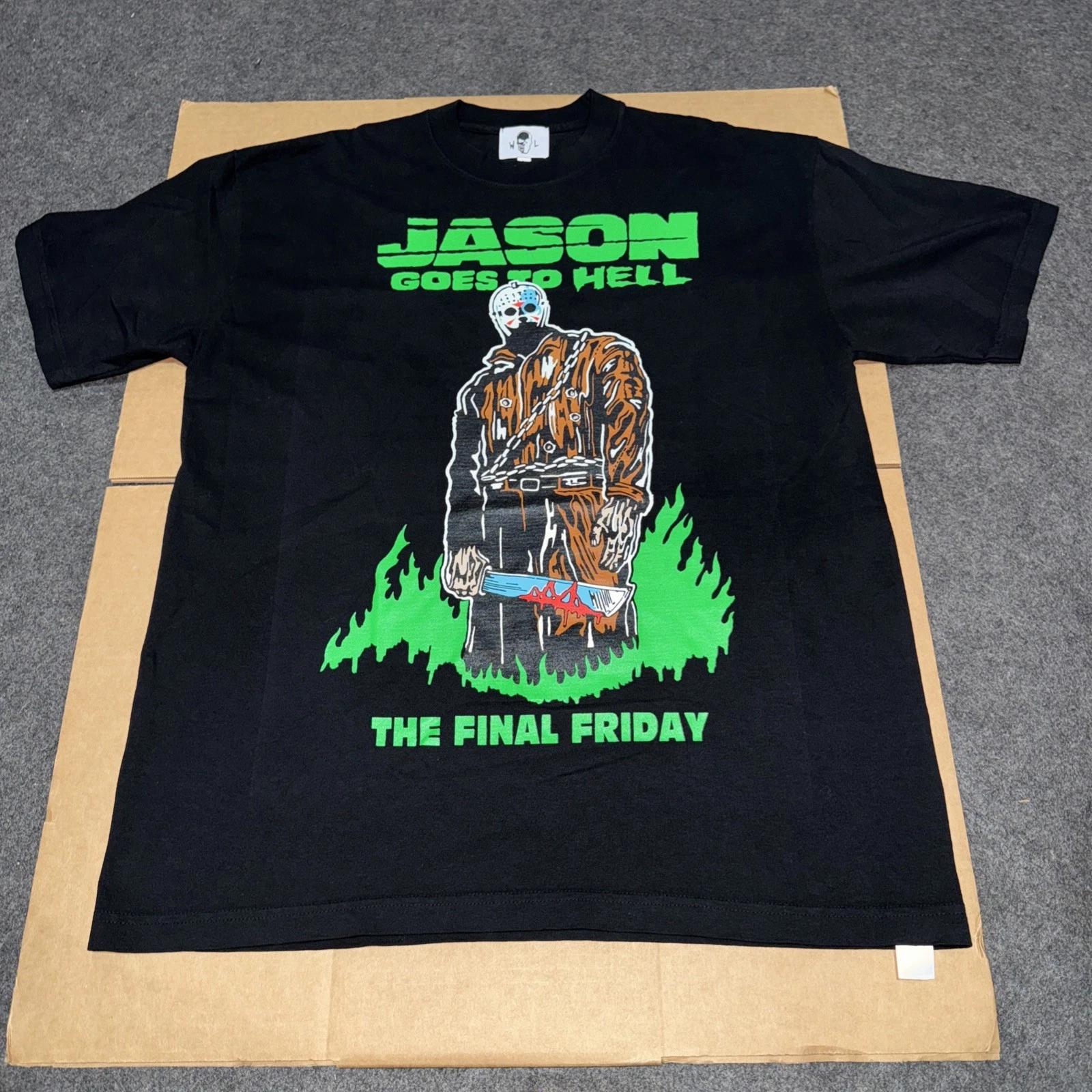 

Warren Lotas “Jason Goes To Hell”the Final Friday Tee Mens Size L Brand New Rare L
