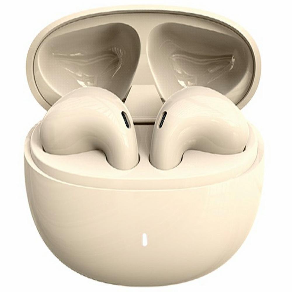 

V350 Wireless Bluetooth-Compatible Earphone HiFi Sound Quality Touch Control Music Gaming Headset Nude