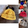 Acrylic Knit Hat For Men Women Winter Warmth Breathable Fashion Street Style