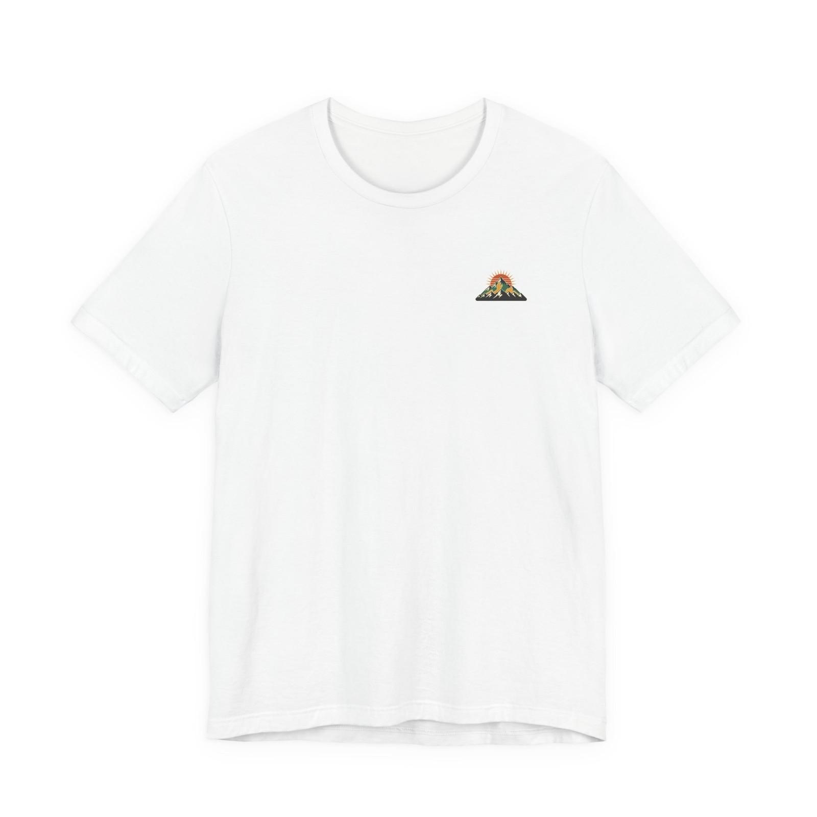 Sunrise Mountain Tee | Retro Sunset Mountain Graphic Shirt S