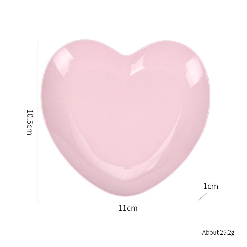 

Поднос для хранения ювелирных изделий из нержавеющей стали в форме сердца и нейл-арта Single Piece