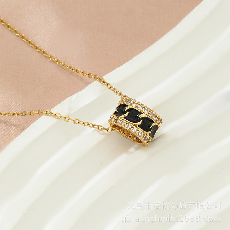 

Xiaohongshu То же ожерелье с маленькой талией Женское Высокое чувство Личности Универсальная подвеска