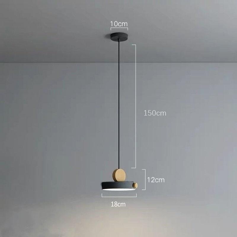 

Скандинавский светодиодный подвесной светильник для ресторана, декоративный макарон, осветительные приборы, ресторан, спальня, прикроватный, современные люстры Tri colored light