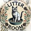 Funny Cat Tin Sign Retro Metal Wall Decor Home Art Gift