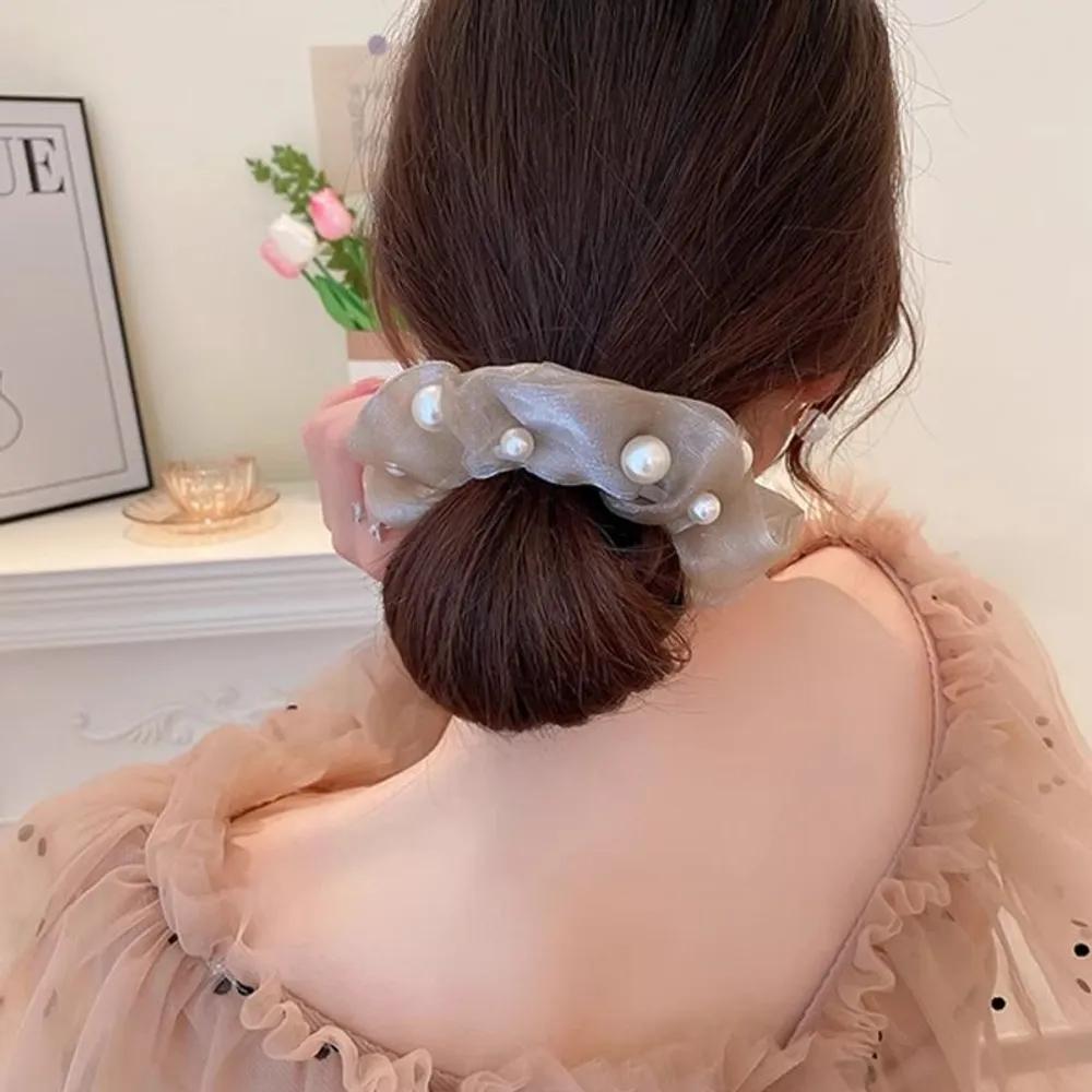 Women's Chiffon Scrunchie Jin-gu Hair Scrunchie IY-HAIRBAND3