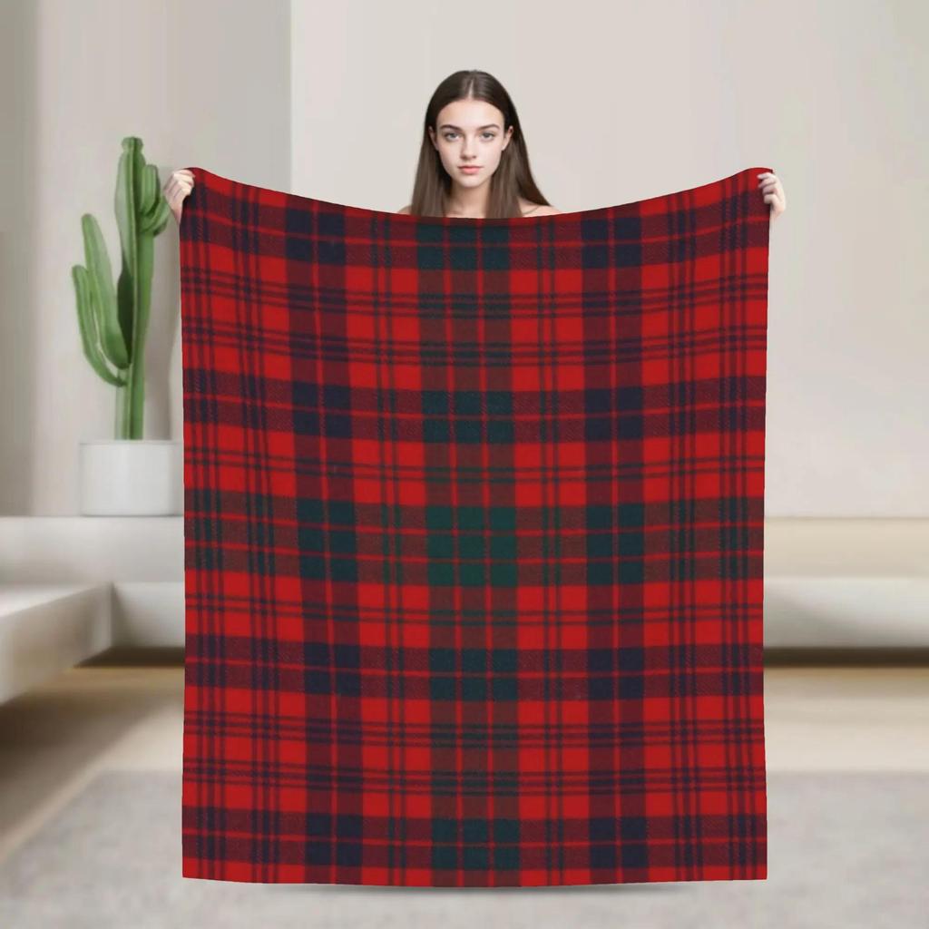 Warm Soft Flannel Blanket for Kids Boys Girls Christmas Story Design Throw for Bed Sofa Outdoor Travel Use Bedspread Cover