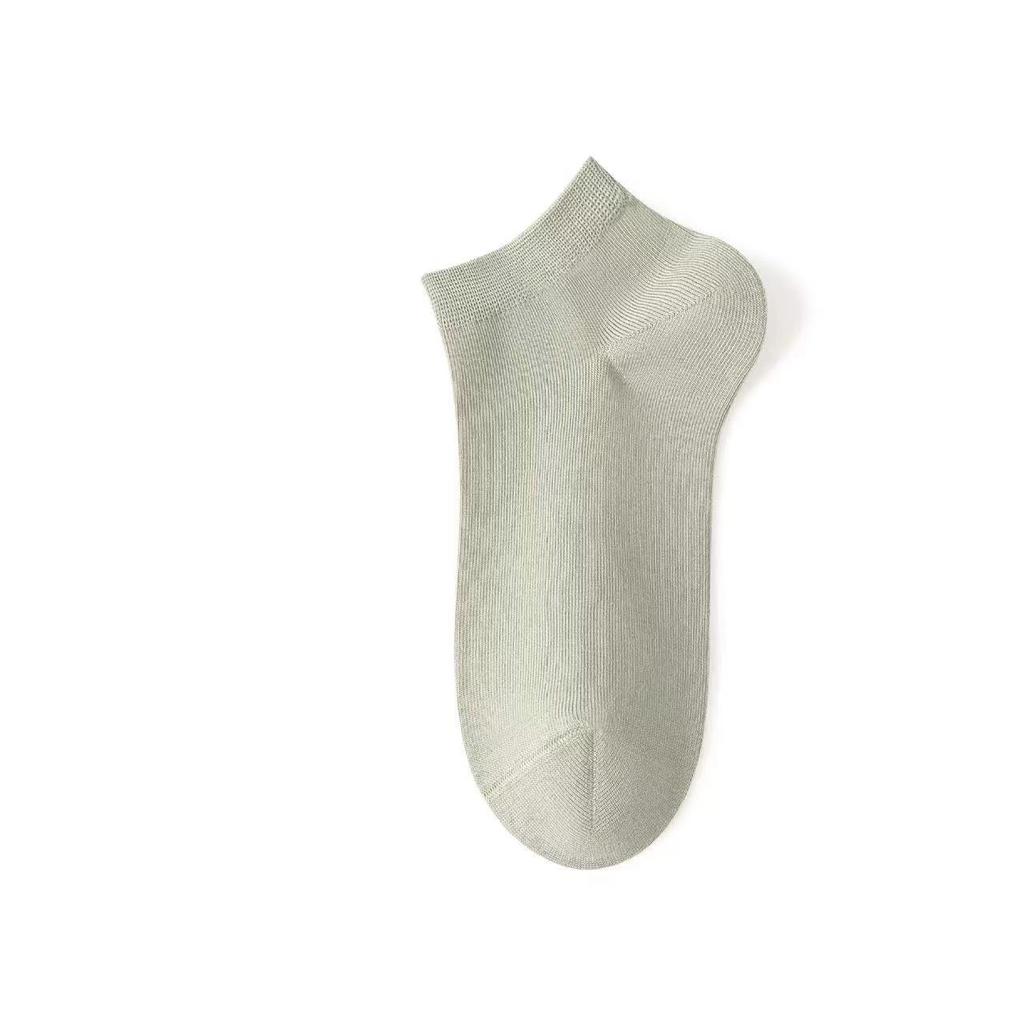 Women's Shallow-mouth Short Socks Breathable Sweat-absorbent Thin Solid Color Short Socks