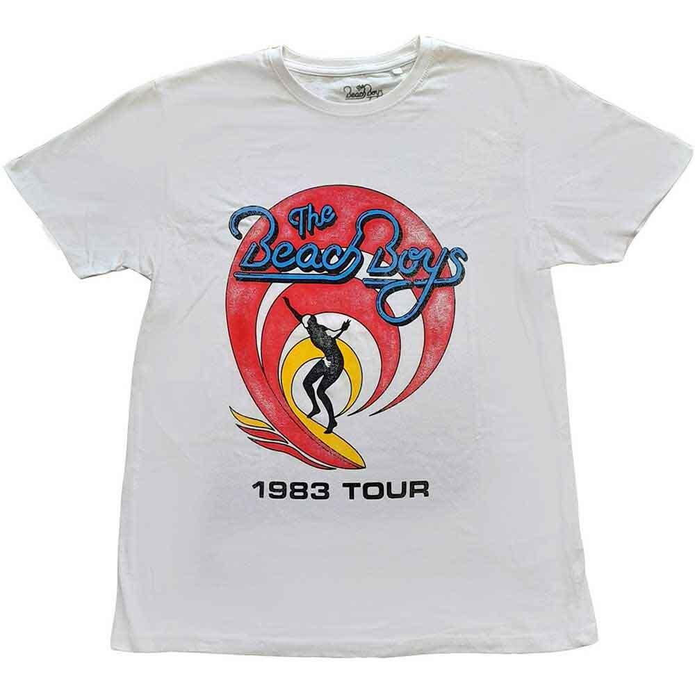 The Beach Boys Surfer  83 Vintage T-Shirt White New Unisex T-Shirt XXXL