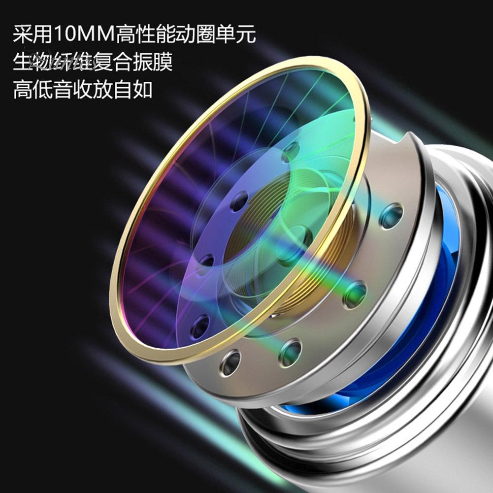 Moving Coil Iron 3.5mm Universal In-Ear Wired Earphone HiFi Stereo Music Headset
