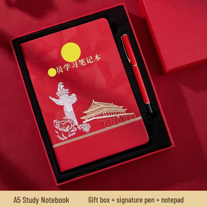 JINGRUIXIANG A5 National Tide Study & Meeting Notebook Set