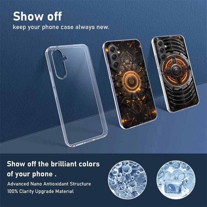 Superpower Mechanical Energy Phone Case for Samsung A17 A37 A57 A07 A16 A26 A36 A56 A06 A02S A12 A22 A32 A52S A04S A14 A24 A34 A