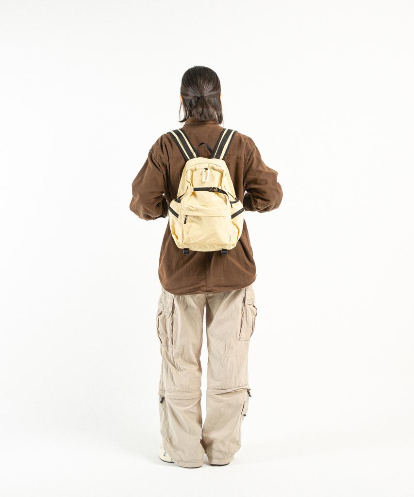 Jenner Light Recycled Nylon Backpack_Small [Pastel Yellow]