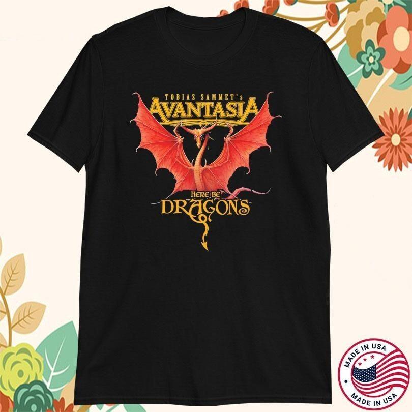 Avantasia Tobias Sammet s Here Be Dragons T-shirt S разноцветный