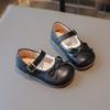 Korean Style Girls' Bow Princess Shoes – Soft Sole, Versatile for Spring/Autumn 2026