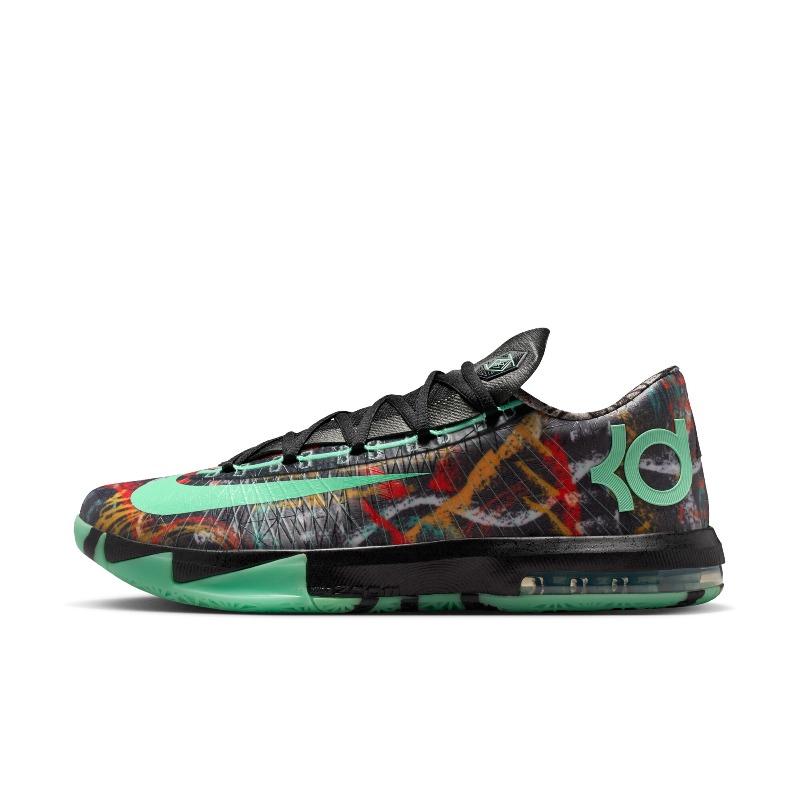 Спортивная обувь Nike Durant 6 с воздушной амортизацией - Новая модель: NIKE KD 6 FQ8356 35.5 зелёный