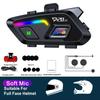 Kebidumei P20 2x Wireless Bluetooth6.0 Motorcycle Helmet Intercom Headset Waterproof 500 m Intercomunicador Speaker Earphone