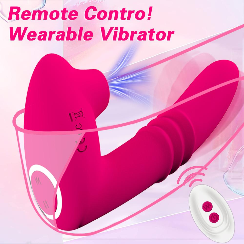 10 Frequency Clitoris Stimulator Vagina Sucking Vibrator For Women Wireless Remote Control G-Spot Female Clitoris Sucker