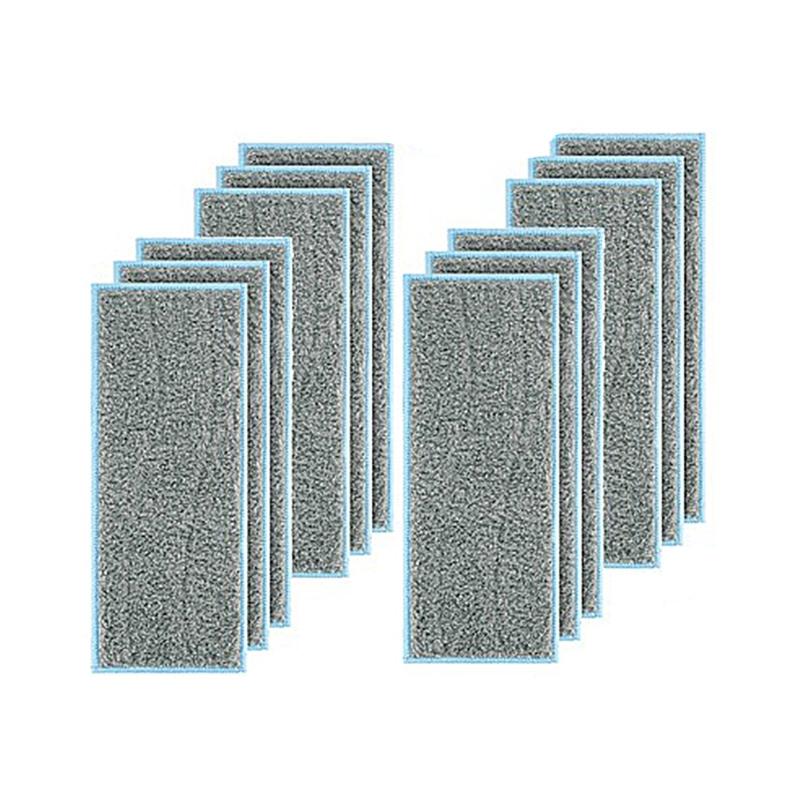 6/12Pcs/set Robot Vacuum Cleaner Mop Cloth Rags Dry Wet Mopping Pads for M6 Robotic Vacuum Cleaner Parts Accessories