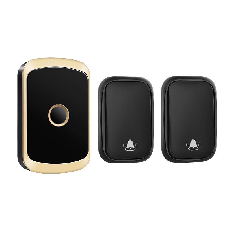 Smart Wireless Self-Powered Doorbell: Ultra-Long Range, Waterproof, One-to-Two Calling, No Electricity Needed.