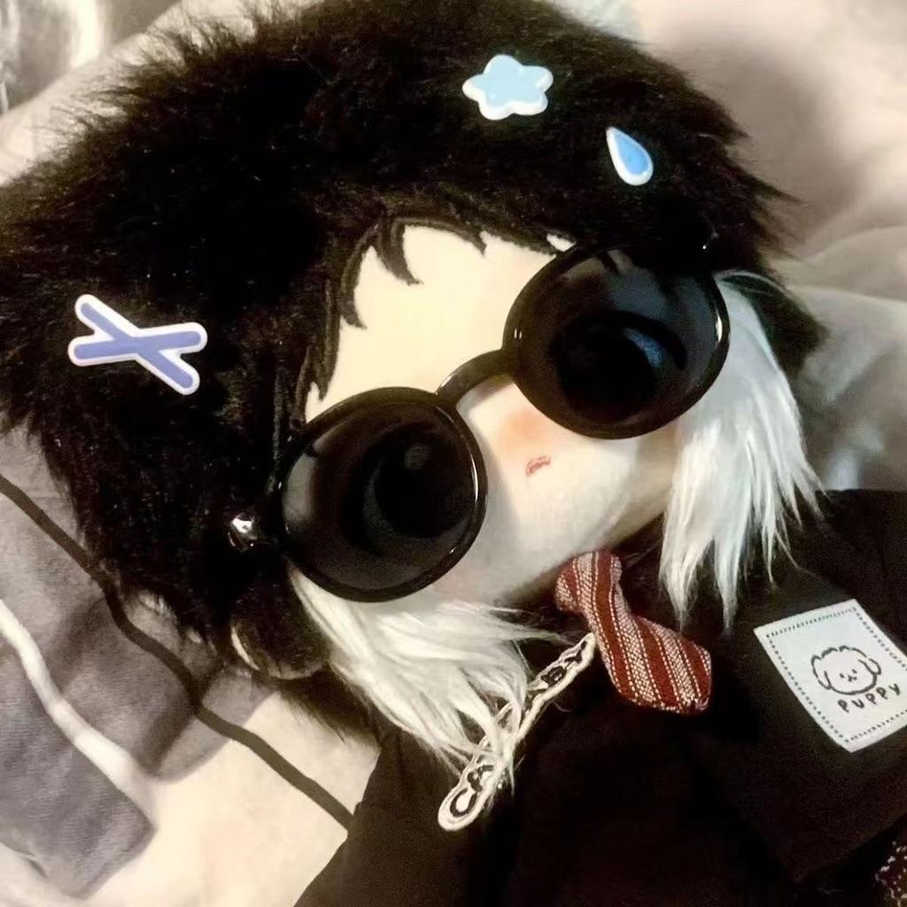20cm Anime Bungou Stray Dogs Akutagawa Bello Bambole Vestite Cartone Animato Peluche Giocattoli Bambini Fan Adulti Cotone Regalo