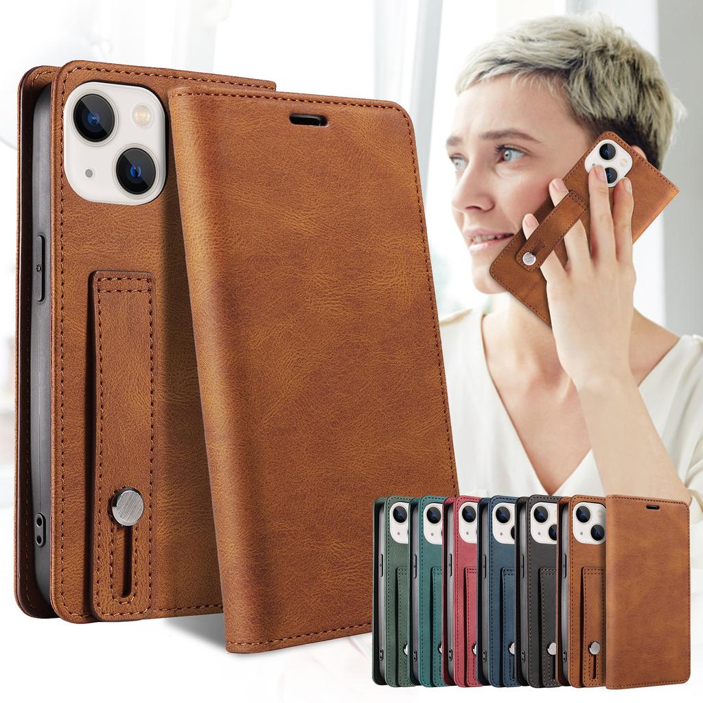 Pixel 8 Pro Leather Wrist Strap Case for Google 6A and Pixel 7 - Ultimate Protection