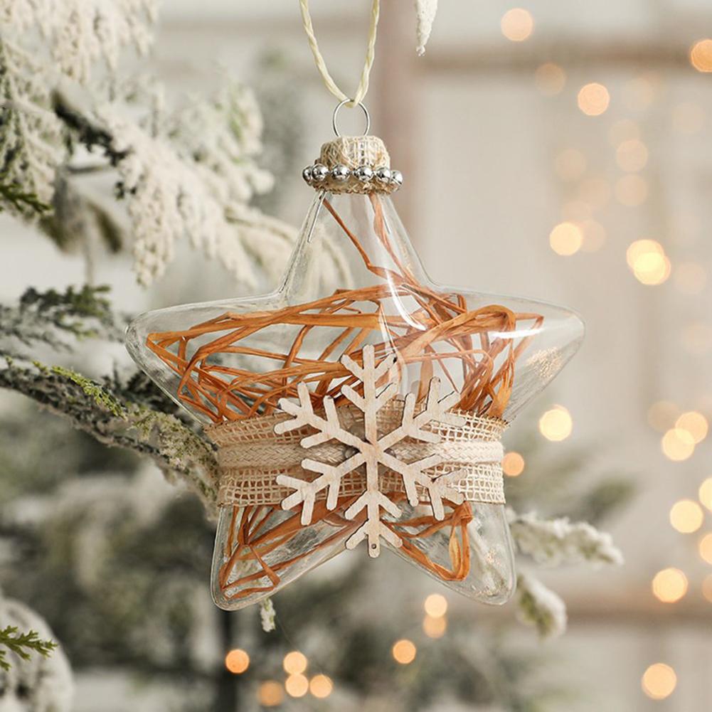 Christmas Ball Ornament White Gold Xmas Tree Hanging Bauble Pendants Christmas Decorations For Home Wedding Party