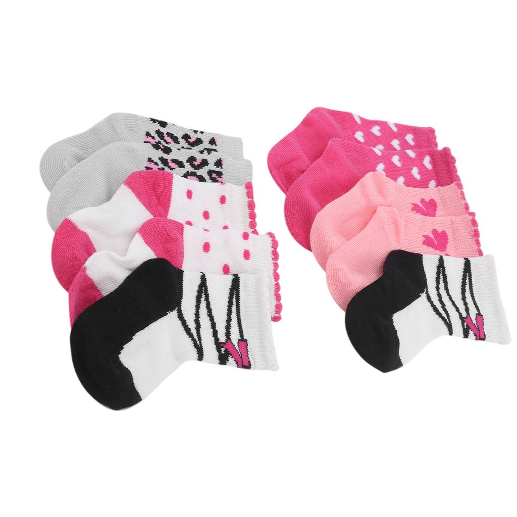 5 Pairs Baby Girl Cotton Socks AntiSlip Soft Infant Kids Socks for 01 Year Old Baby