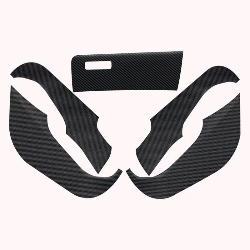 Car Door Anti-kick Pad Leather Interior Protection Anti-dirty Sticker Auto Decor Mat For Hyundai Elantra VI (AD) 2015 - 2020