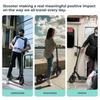 Electric Scooter Foldable iScooter 10" 500W Motor Adult Escooter 36V 10AH LED Display Top Speed 35Km/h Max Load 120Kg i9 Max
