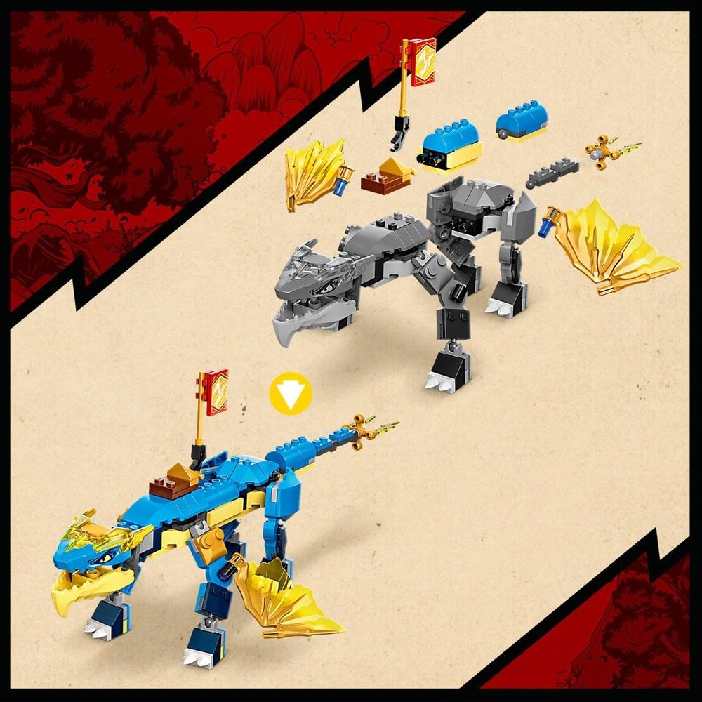 LEGO Jay's Thunder Dragon EVO 71760 Toy Block Gift Dragon Ninja for Boys Aged 6 and Up