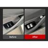 Side Door Open Switch/Window Up/Down Button Decoration Trims For17+Tesla 3 20+ Y