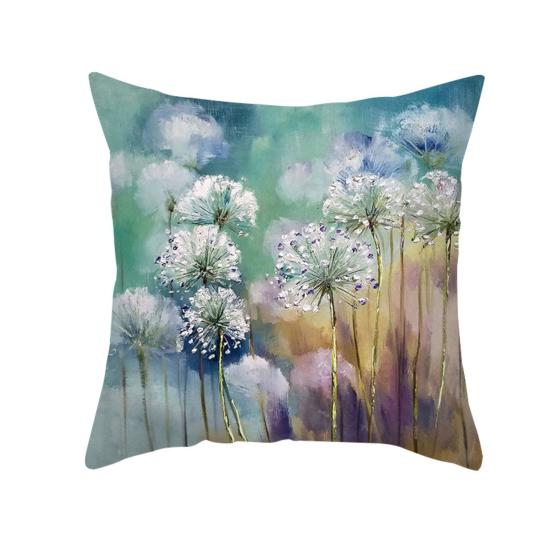 Cushion Slipcover Pretty Easy Care Polyester Pillow Case Comfortable Touch Ginkgo Biloba Pillow Cover Pillow Cover for Living Room