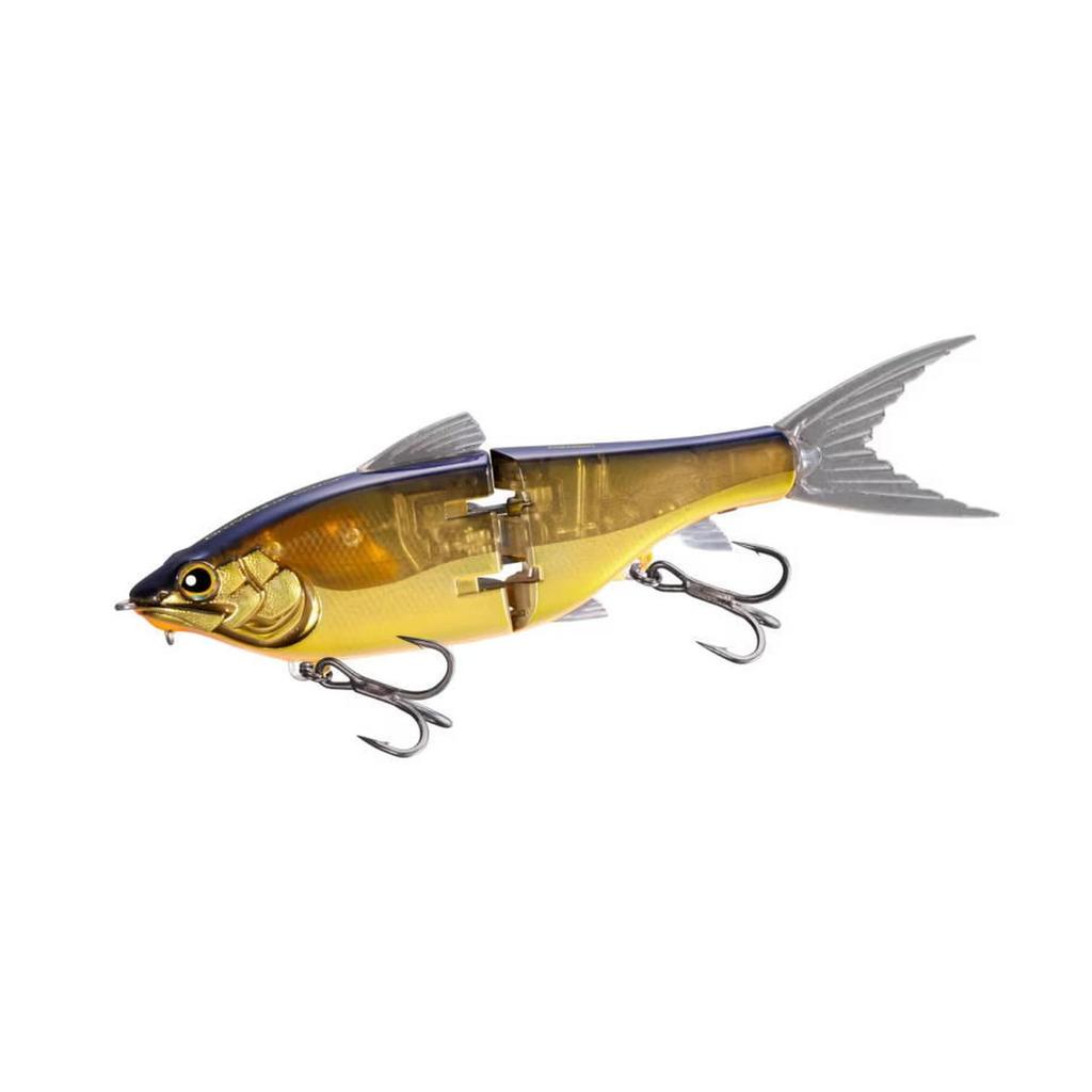Shimano Gravitator 220SF Bass Lure with Arma Boost 007 Crokin Spark HM Boost/Flash ZR-822Y (Flash Boost)