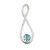 Sky Blue Topaz Gemstone 925 Sterling Silver Jewelry Handmade Gift Pendant 1.66" PP-20-5